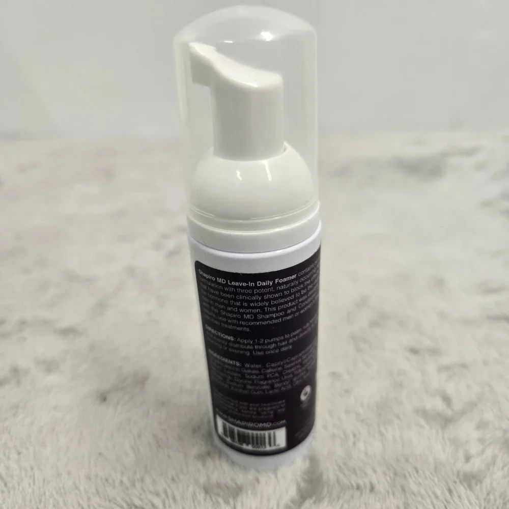 Shapiro MD Leave-In Daily Foamer Triple-Action Hair Therapy 1.69oz Sulfate Free